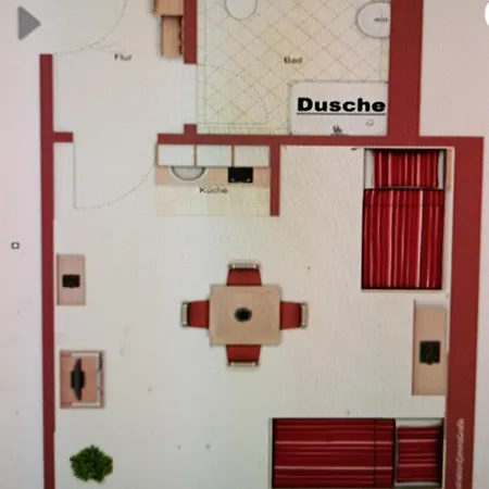 Apartment Klein, Aber Fast Alles Vorhanden, Ideal Für 2 Pers